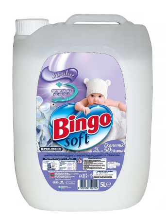 BİNGO SOFT SENSİTIVE 5 LT*4
