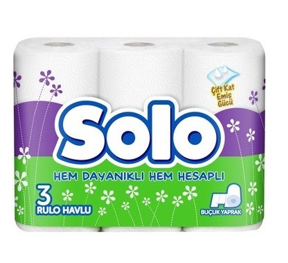 SOLO TOWEL 3 PCS*12