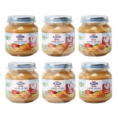 ÜLKER HERO BABY 125 G (5564-02) JAR MIXED FRUIT MAMA*12
