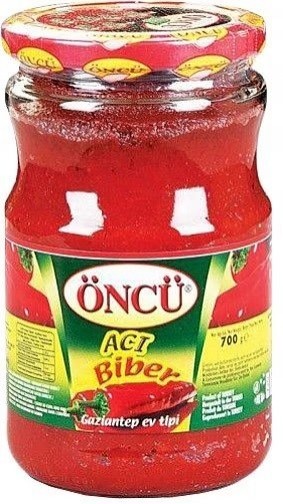 ÖNCÜ PEPPER GLASS PASTE HOT 700 GR*12