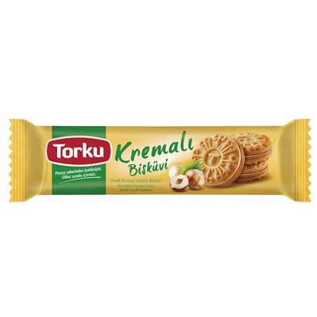 TORKU (407040) HAZELNUT CREAM BİSCUİTS76 GR*24