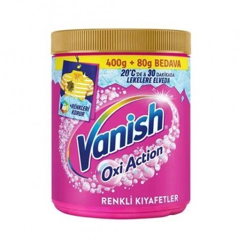 VANISH KOSLA OXI ACTION 480 GR PİNK *6