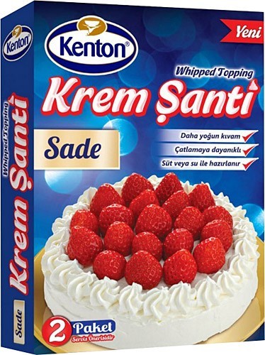 KENTON WHIPPED CREAM PLAİN 150GR*16