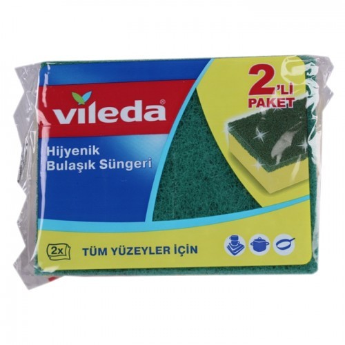 VİLEDA GREEN SPONGE 2 PCS *12