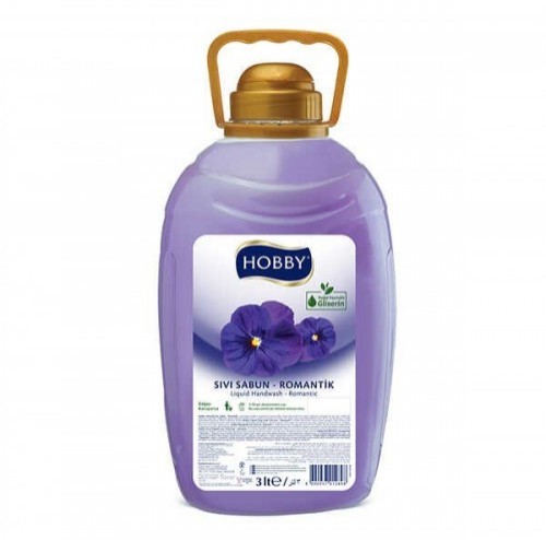 HOBBY 3000 ML LIQUID SOAP ROMANTIC * 4
