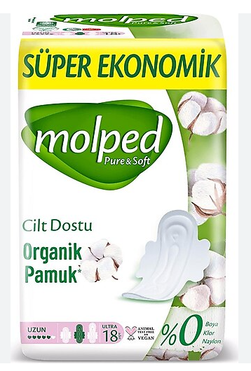 MOLPED PURE&SOFT SUPER ECO LONG 18 PCS *16