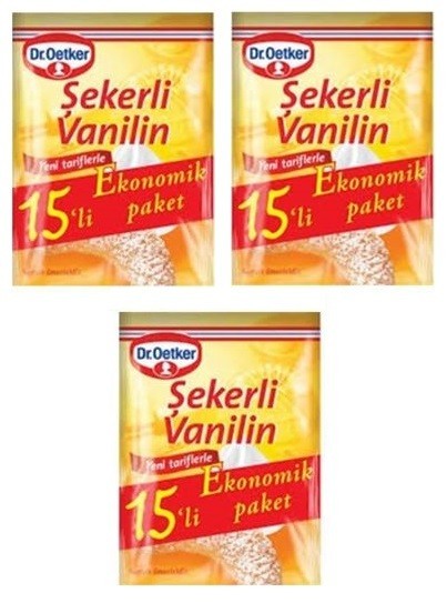 DR.OETKER SUGAR VANILIN 15 PCS 75 GR*12