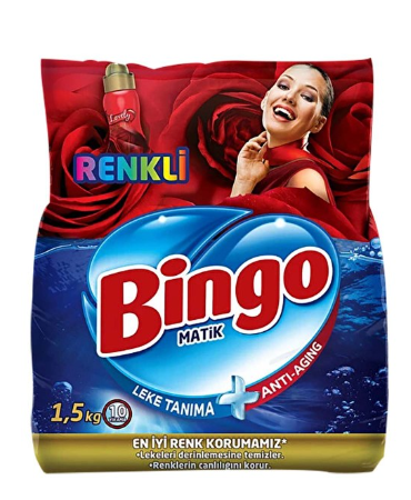 BİNGO MATİK 1.5 KG COLOR * 10