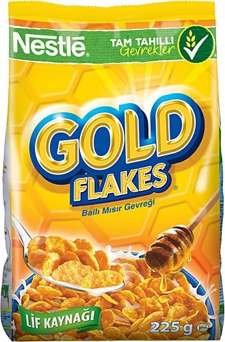 NESTLE GOLD FLAKES CORN FLAKES 225GR * 16