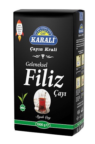 KARALİ TEA TRADITIONAL FİLİZ BLACK TEA 1000 GR * 12