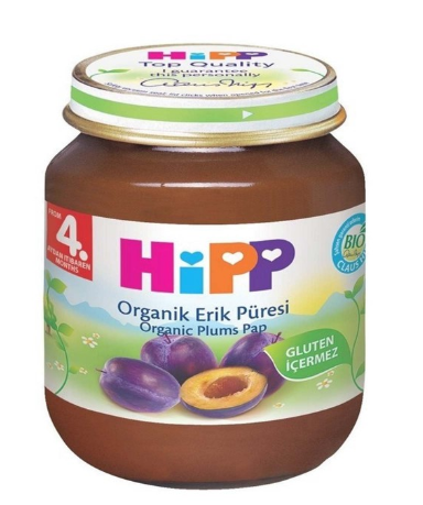 HIPP MAMA ORGANIC Plum Puree 125 GR * 6