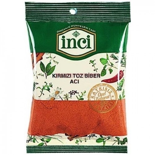 İNCİ RED POWDER PEPPER HOT 25GR * 10