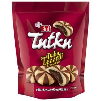 ETİ(29335) TUTKU CHOCOLATE COOKIES 210 GR*18