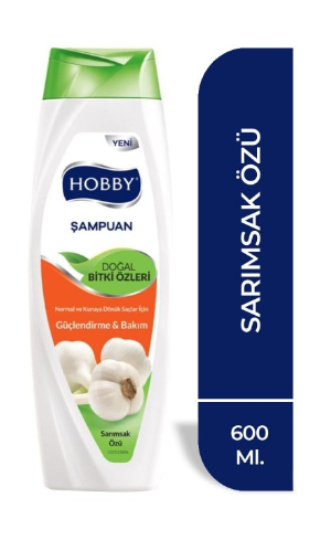 HOBBY SHAMPOO 500 ML GARLIC EXTRACT * 12