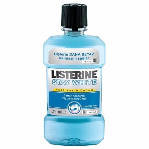 LİSTERİNE ORAL CARE 250 ML STAY WHITE * 6