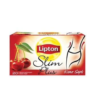 LIPTON SLIM PLUS CHERRY 36GR 20 PCS * 12