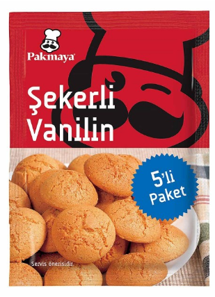 PAKMAYA SUGARED VANILLA 25 GR 5 PCS*30