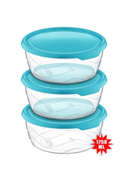 AK 657 ROUND STORAGE CONTAINER 3 PCS (3 * 1750 ML) * 1