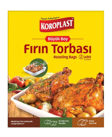 KOROPLAST OVEN BAG LARGE*50