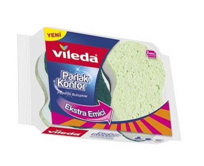 VILEDA BRIGHT COMFORT.CORRUGATED FOAM 2 PI*12