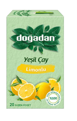 DOĞADAN GREEN TEA WITH LEMON*12