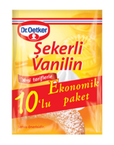 DR.OETKER SUGAR VANILLINE 10 PCS 50 GR