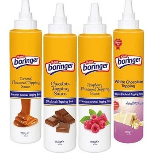 KENT BORİNGER 300-325 GR TOPPING SAUCE MIXED*15