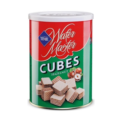 ÇİZMECİ TIME 220 GR WAFER CUBES HAZELNUT WAFER TIN * 12