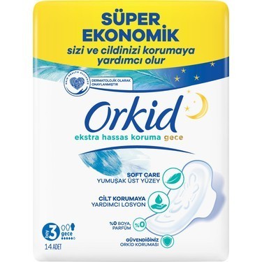 ORKID EXTRA SENSITIVE NIGHT 12 PCS *14