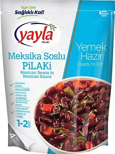 YAYLA 400 GR KIDNEY BEAN MEXICAN SAUCE TIN *12