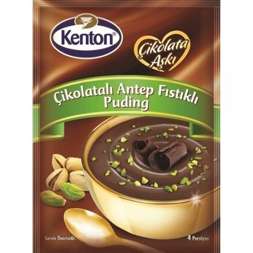 KENTON PUDDING 100 GR RAW PISTACHIO *24