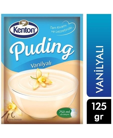KENTON PUDING 125 GR VANILLA *24