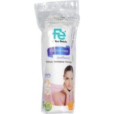 FE (007) 70-PACK MAKEUP REMOVER COTTON*48