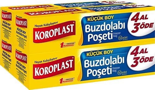 KOROPLAST REFRIGERATOR BAGS BUY 4 PAY 3 SMALL 40 PCS*24