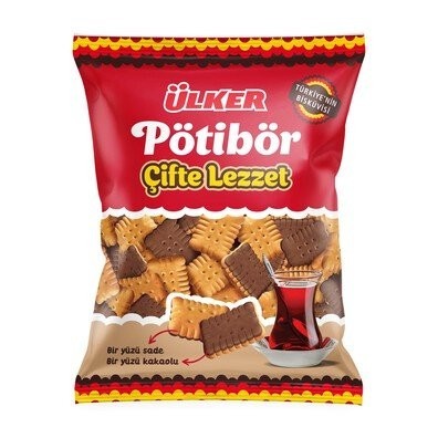 ÜLKER (111-02) PÖTİBÖR MINI DOUBLE COLOR 150GR*14