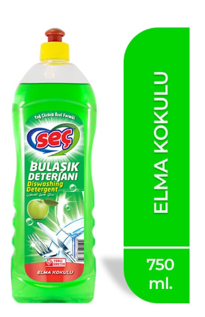 SEÇ LIQUID DISHWASHER 750 GR APPLE*20
