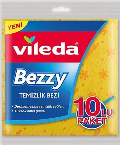 VILEDA BEZZY CLEAN CLOTH 5 PIECE *10
