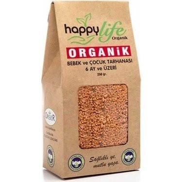 HAPPY LIFE 250 GR ORGANIC BABY TARHANA*12