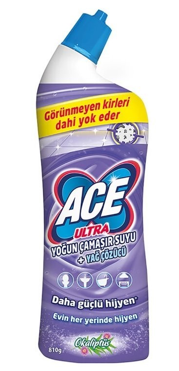 ACE ULTRA POWER GEL 810 ML*12 EUCALYPTUS