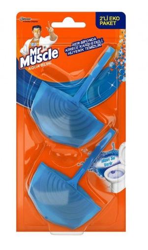 MR.MUSCLE WC AQUA BLUE 2X40 GR*12
