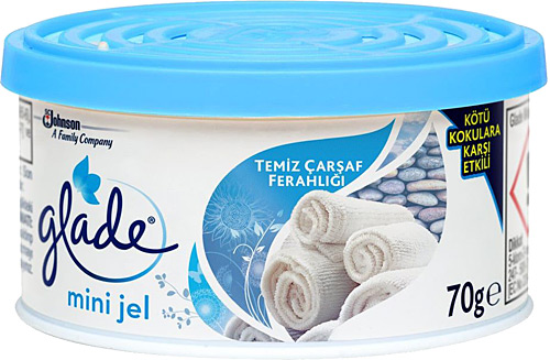 GLADE MINI GEL 70GR CLEAN LİNEN *12