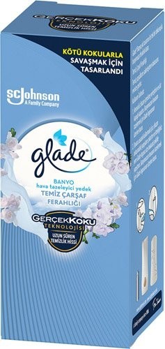 GLADE BATHROOM- CLEAN LİNEN- REFİLL 10ML*12