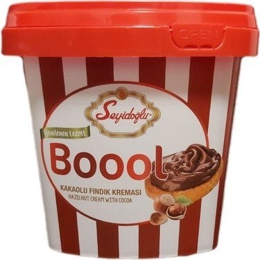 SEYİDOĞLU BOOOL COCOA HAZELNUT CREAM 900GR *6