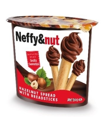 NEFFY NUT 55GR COCOA HAZELNUT CREAM GRİSSİNİ*24