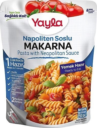 YAYLA 250 GR PASTA WITH NAPOLITAN SAUCE*12