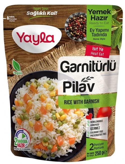 YAYLA 250 GR GARNISH RICE *12