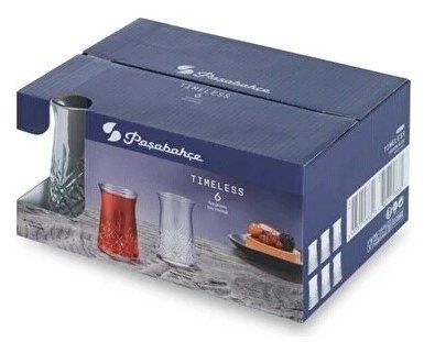 (42891) PAŞABAHÇE TEA GLASS TIMELESS 6 PCS*4