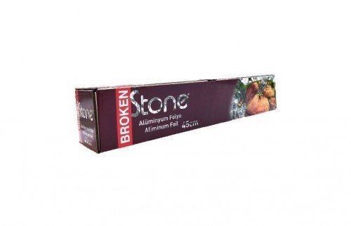 BROKEN STONE ALUMINUM FOIL 45CM 2500GR WITH BOX*9