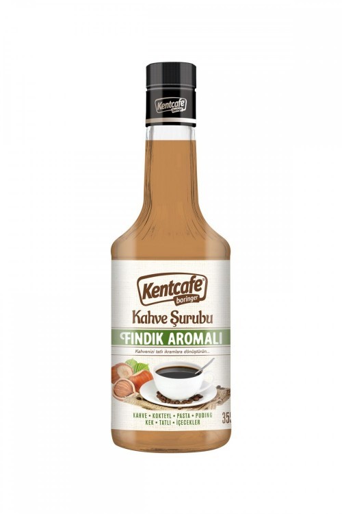 KENTCAFE COFFEE SYRUP 355ML WITH HAZELNUT *12