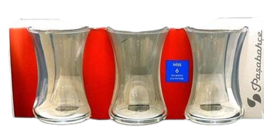 PAŞABAHÇE (42861) TEA GLASS MISS 6PCS *8